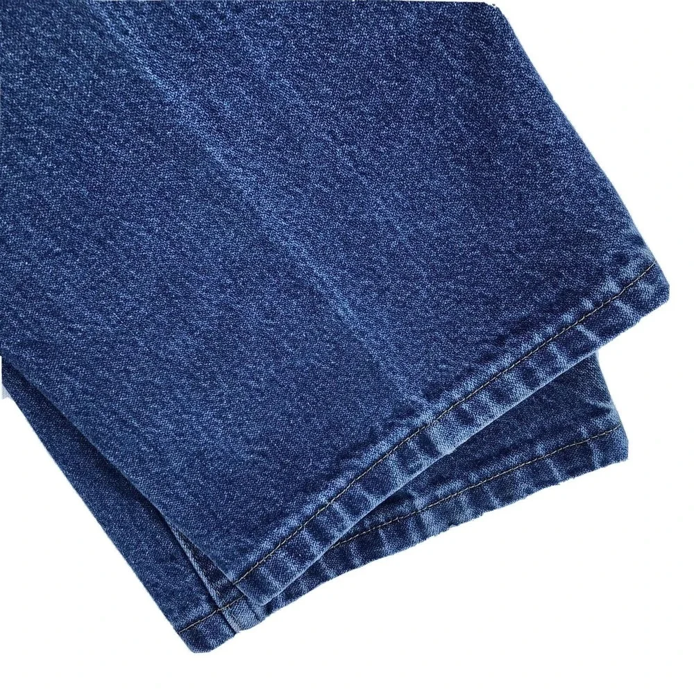 Wrangler 13MWZ Men's‎ Straight Leg Denim Blue Jeans Size 38x30 Cowboy Rodeo Cut